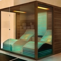 Easy Relax kombinovaná sauna s ergonomickými lehatkami
