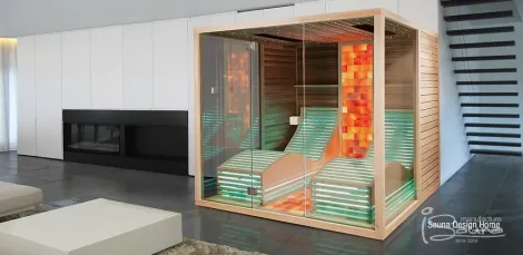 Sauna a himalajská solná léčba v jednom Sauna a himalajská solná léčba v jednom