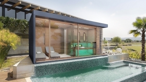 Kombinovaný relax sauna dům - Como
