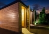 Venkovní finská zahradní sauna