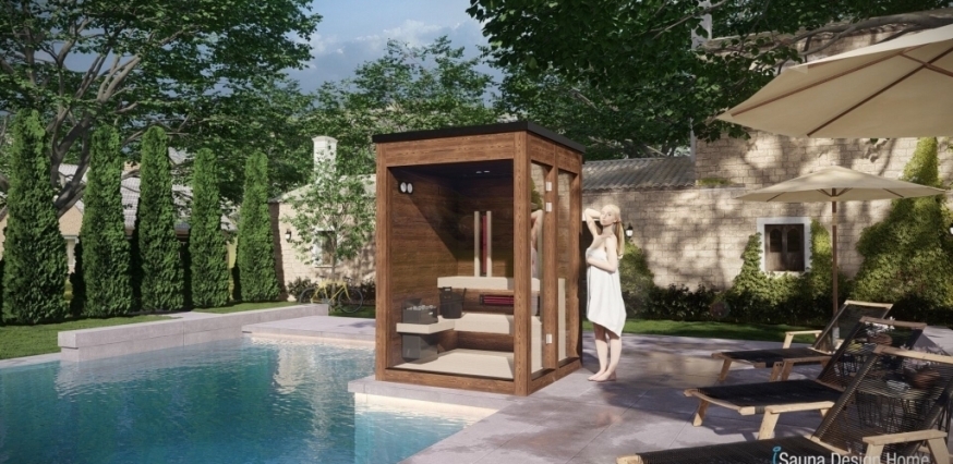 venkovní sauna - outdoor sauna