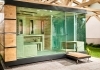 Wellness sauna so zimni zahradou