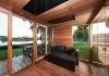 Záhradní sauna s relax místností