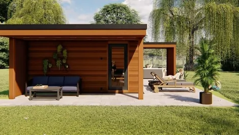 venkovní sauna na míru venkovní sauna na míru
