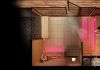 Wellness sauna domek v lyžařském stredisku