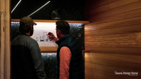 Plánování saunového domku na míru