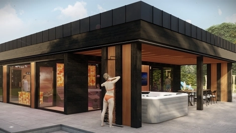 premiove sauny, sauna domky