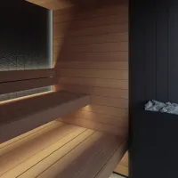 Suchá finská sauna, finska sauna