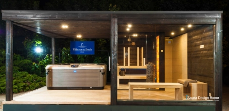 iSauna komfortní sauna dům a virivka