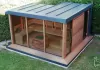 Venkovní sauna domek se sprchou Venkovní sauna domek se sprchou