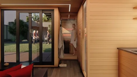 exkluzívní sauna domek exkluzívní sauna domek