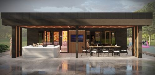 Vonkajšia wellness terasa Vonkajšia wellness terasa