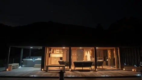 venkovní sauna dom