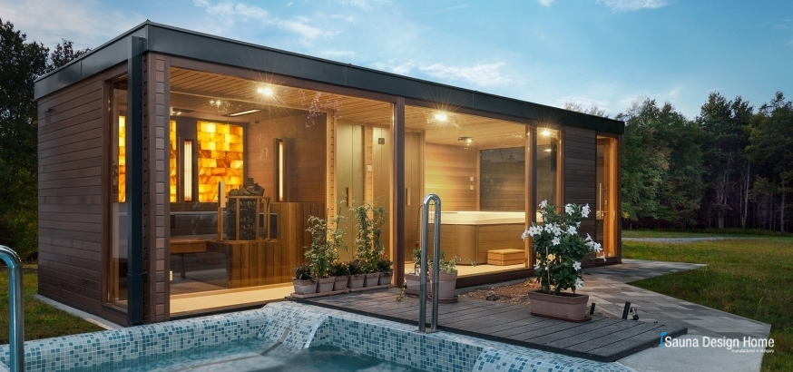 Zahradní sauna, venkovní wellness sauna dům Zahradní sauna, venkovní wellness sauna dům