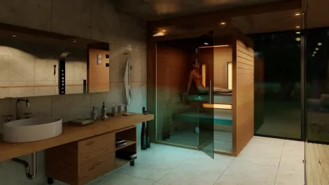 interiérová infrasauna