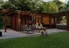 venkovní sauna domek