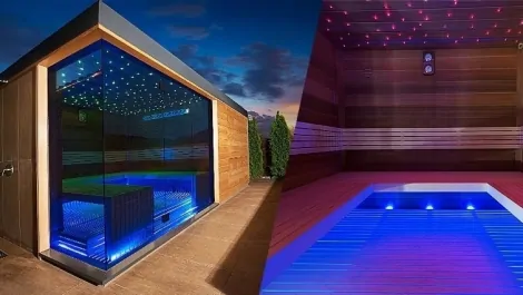 venkovní finská sauna venkovní finská sauna