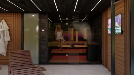 4 sezonny sauna domeček
