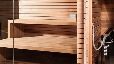 biosauna v minimální stylu