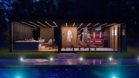 Wellness sauna domek na míru