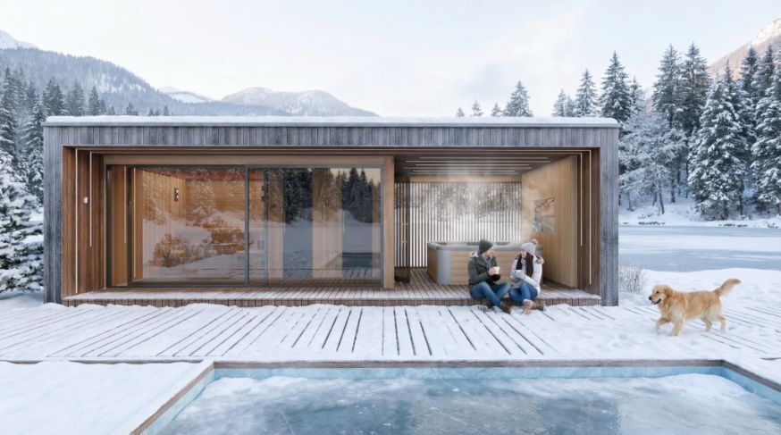 Nová generácia prémiového vonkajšieho wellness: Joy Sauna Domy.