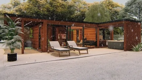 venkovní sauna na míru venkovní sauna na míru
