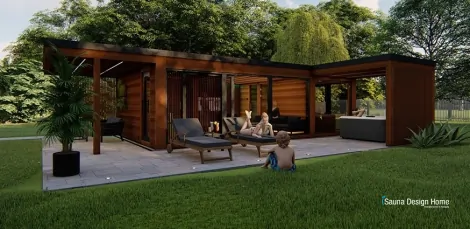 Stylový, moderní sauna dům na míru - Kousek z nebes s dokonalým výhledem! Stylový, moderní sauna dům na míru - Kousek z nebes s dokonalým výhledem!