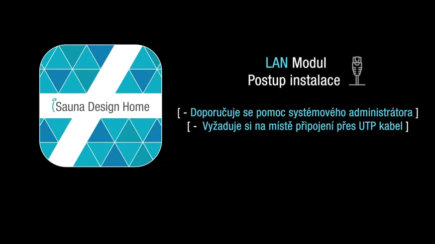 instalace lan modul instalace lan modul