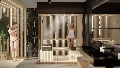 vnitřní sauna vnitřní sauna