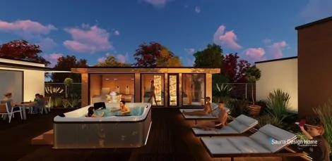 Penthouse wellness terasa Praha Penthouse wellness terasa Praha