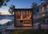 Moderní zahradní sauna