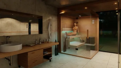 Mysauna domáca fínska - finish indoor sauna