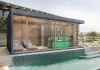 Luxusní relax panoramatický kombi sauna dům Como Luxusní relax panoramatický kombi sauna dům Como
