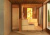 Sauna wellness místnost 
