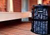 Venkovní sauna domek Exclusive Garden s přístřeškem