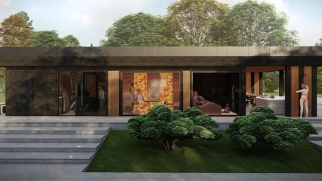 sauna domek na míru