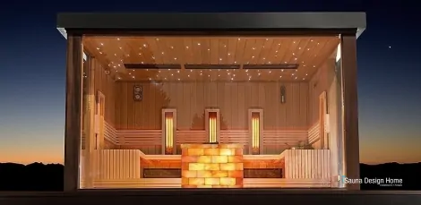 Sauna dům s Panorama Lugano | Prémiové sauny až 20-30% slevou