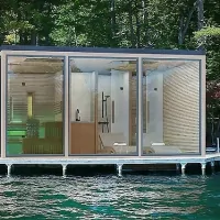 Komfortní venkovní sauna – Milano Komfortní venkovní sauna – Milano