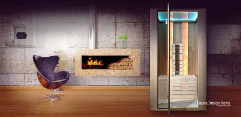 Infrasauna Minimal s himálajskou solí Infrasauna Minimal s himálajskou solí