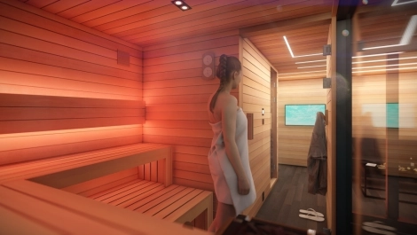 Výroba sauny, výroba saunového domu Brno