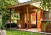 Sauna domek De Lux Premium Garden