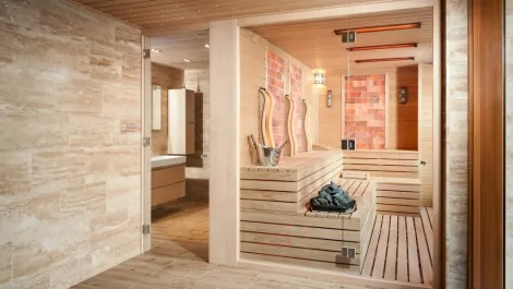 interiérová sauna 