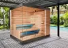 Bio sauna domek minima garden se skrytou saunovými kamny Bio sauna domek minima garden se skrytou saunovými kamny