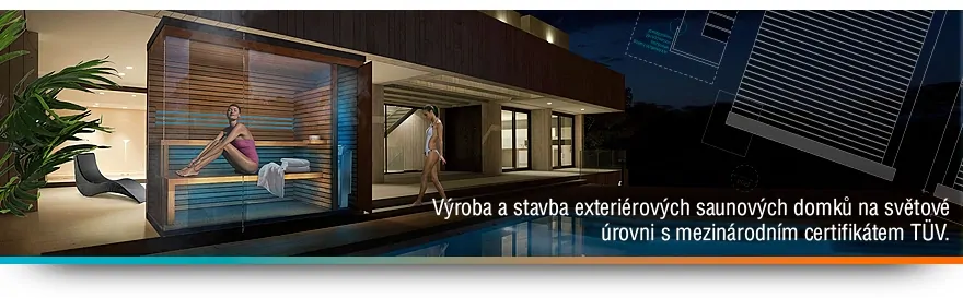 Finská sauna, saunove domky Finská sauna, saunove domky