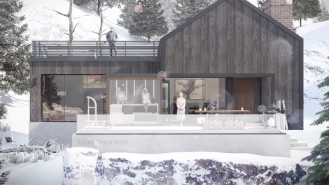 vonkajšia fínska sauna vonkajšia fínska sauna