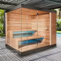 Bio sauna domek minima garden se skrytou saunovými kamny Bio sauna domek minima garden se skrytou saunovými kamny
