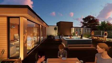 penthouse byt s výhledem penthouse byt s výhledem
