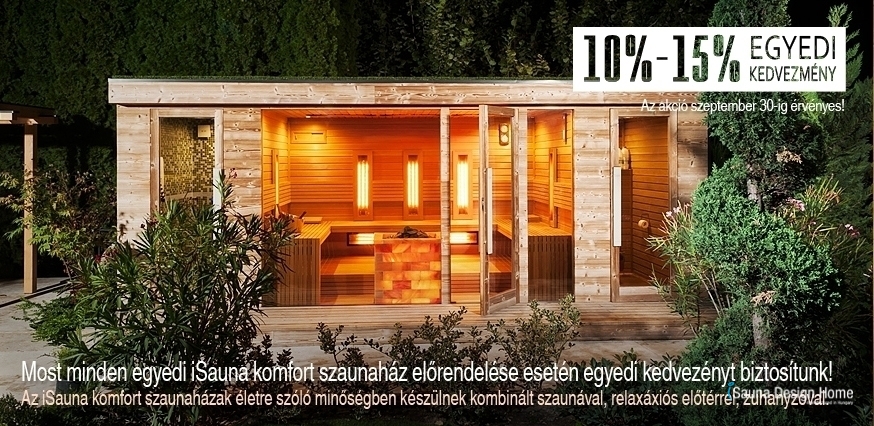 Jedinečný komfortní saunový dům