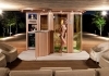 Kombinovaná sauna 4 v 1 De Lux Premium