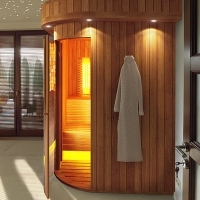 Kombinovaná sauna vestavěná na míru
